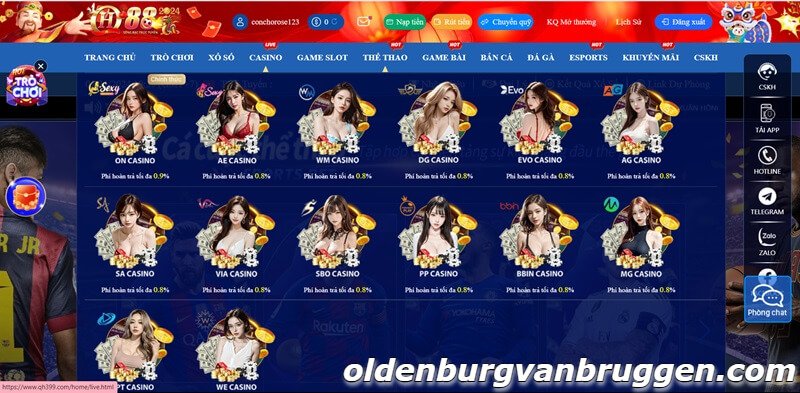 Giới thiệu khái quát về sảnh game casino QH88