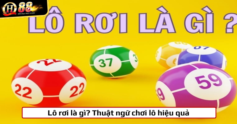 Tìm hiểu lô rơi là gì? Thuật ngữ lô rơi lô đề